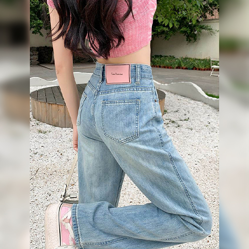 데일리 연청 일자 데님 팬츠