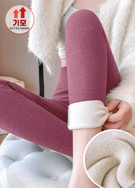 겨울 보온 기모 레깅스