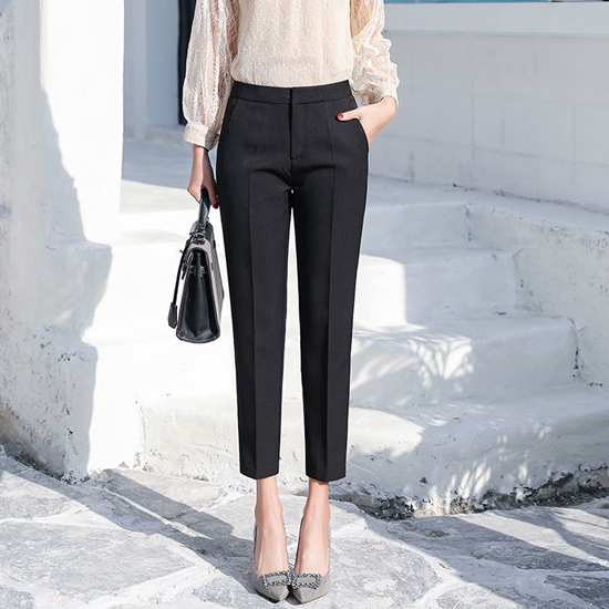 ◈[당일발송] 오피스 일자슬랙스