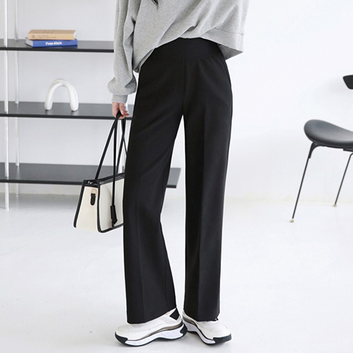 ◈[당일발송] 세미와이드 핏 슬랙스 