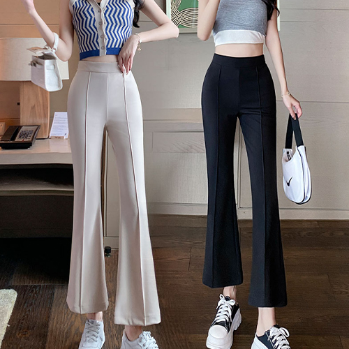 쫀쫀 스판 밴딩 심플 부츠컷 팬츠