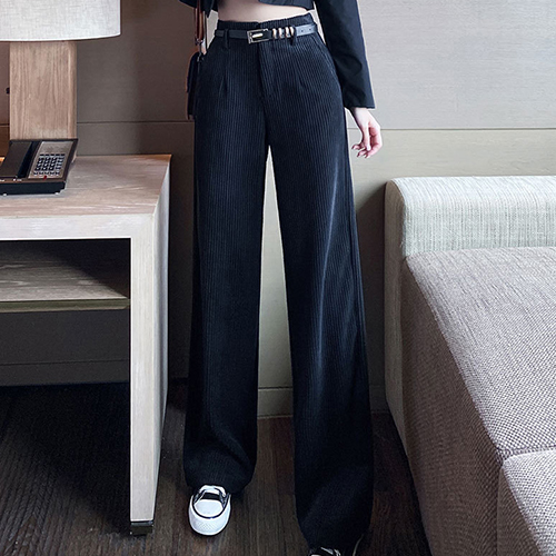 ◈[당일발송] 코듀로이 스타일 와이드 팬츠