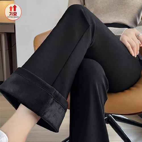 ★월요특가 자정마감 50%★★월요특가★쫀쫀 스판 기모 부츠컷 슬랙스