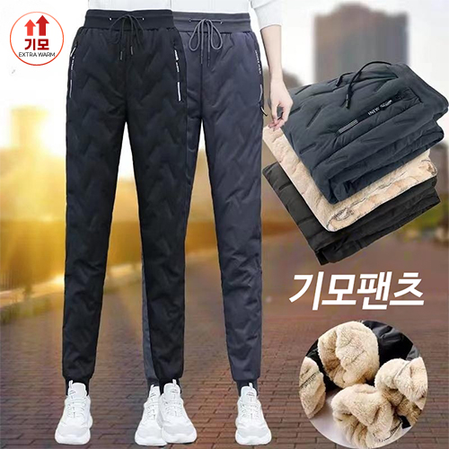 ◈[당일발송] 따뜻한 기모안감 밴딩 팬츠