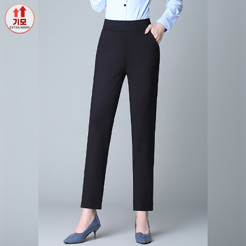  ★토요특가 자정마감 25%★기모일자 국내생산 마약 팬츠  