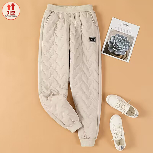 ★일요특가 자정마감 50%★방한 웰론솜 기모 조거 팬츠