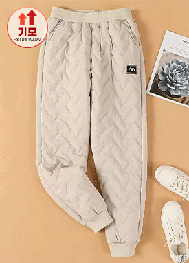 ★월요특가 자정마감 50%★방한 웰론솜 기모 조거 팬츠