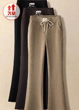 ★수요특가 자정마감 50%★겨울 기모 코듀로이 부츠컷 팬츠