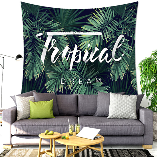 보테니컬 패브릭 포스터 & 설치팩 세트 