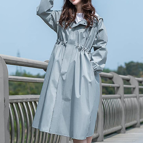 ◈[당일발송] 베이직 후드 레인코트