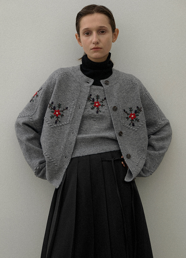 AtelierNain SHINE RIBBON QUILTED JUMPER 【公式通販】