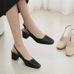 [오연서 착용] 인텐스 by 엘칸토 여성 베이직 슬링백 5cm LCWO99I513