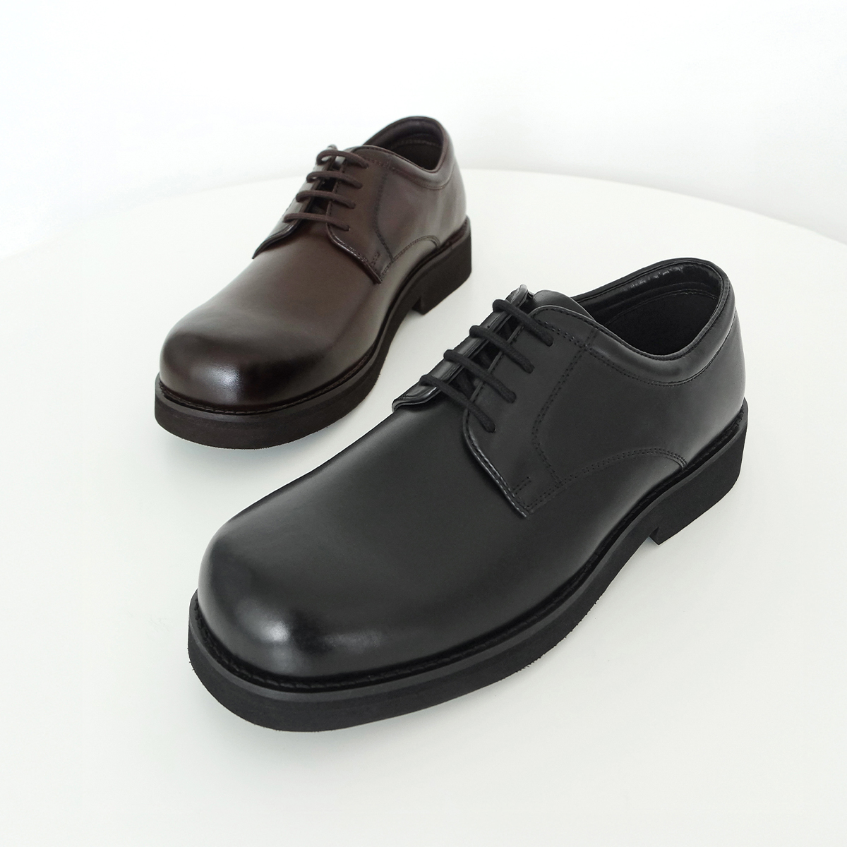 인텐스 by 엘칸토 남성 4홀 스퀘어 더비드레스 3.5cm LCMD01I539