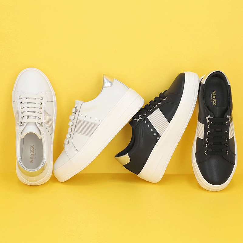 [리퍼브] 인텐스 by 엘칸토 여성 키높이 밴딩 스니커즈 5cm LCWS38M339