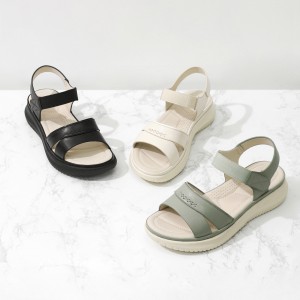 [리퍼브] 마쯔 by 인텐스 여성 엣지 라인 경량 캐주얼 샌들 4cm LCWW57M426