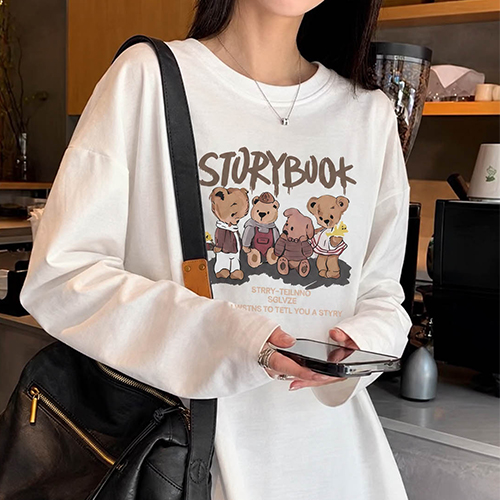 스토리베어 데일리 롱슬리브 티셔츠
