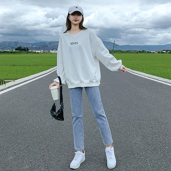 베이직 스판 데님 일자 팬츠