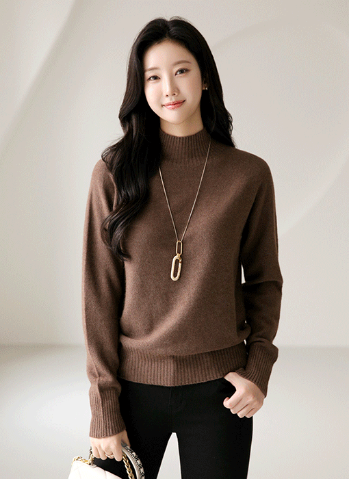 코리드 비스코스 홀가먼트 톡톡 골지 반목 니트